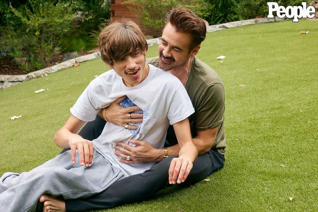 <p><a href="https://www.instagram.com/CliffWatts/" data-component="link" data-source="inlineLink" data-type="externalLink" data-ordinal="1">Cliff Watts</a></p> Colin Farrell and son James