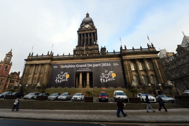 Cycling - 2014 Tour de France Route Announcement Preparations - Leeds Town Hall