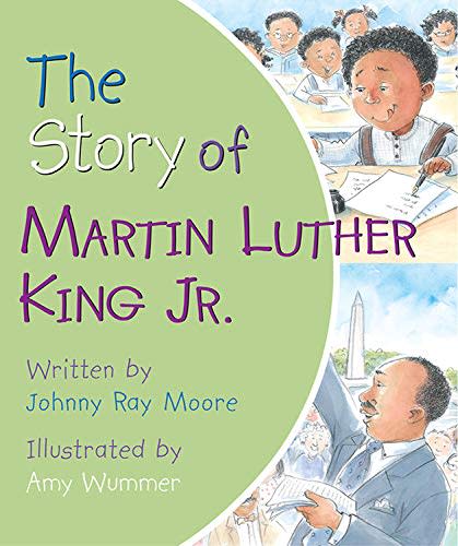 Whether by conscious choice or implicit bias, some children’s books lighten the skin tones of characters meant to be seen as moral or upstanding, such as Martin Luther King Jr. (Amazon Bookstore)