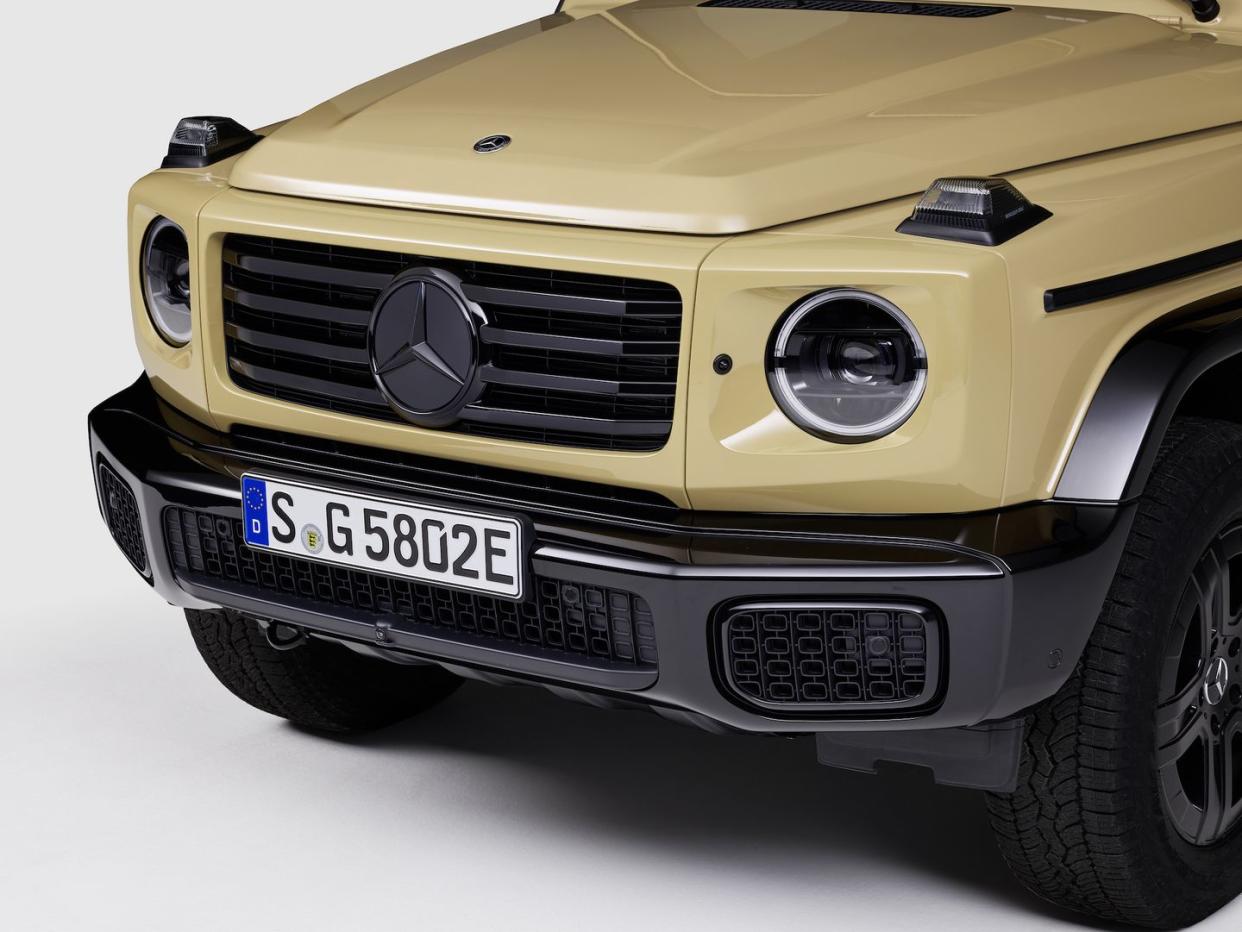 mercedes benz g 580 with eq technology press images