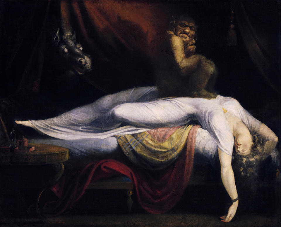 "The Nightmare"<span class="copyright">Henry Fuseli</span>