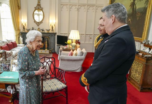 Audiences at Windsor Castle