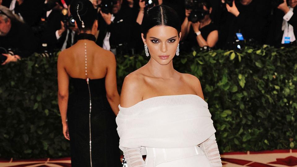 Kendall Jenner attends Heavenly Bodies: Fashion & The Catholic Imagination Met Gala 