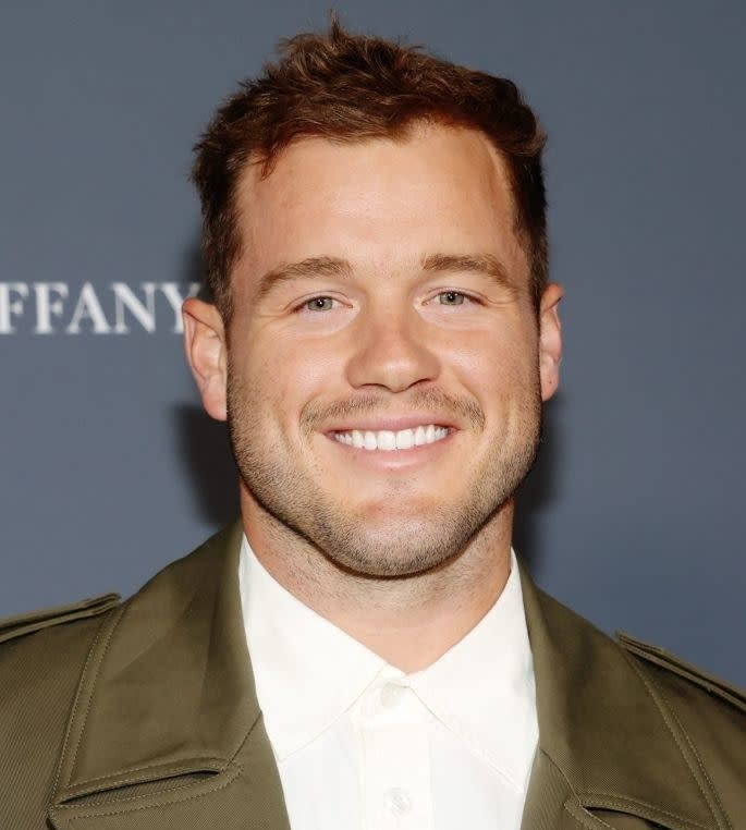 closeup of Colton Underwood smiling