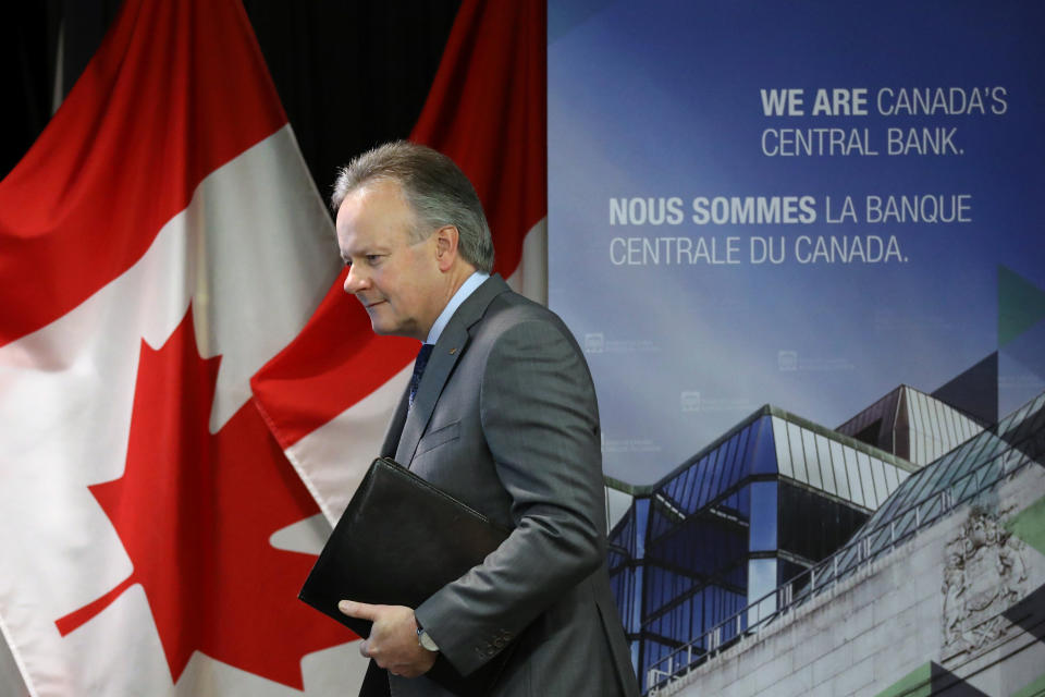 Bank of Canada Governor Stephen Poloz arrives at a news conference upon the release of the Financial System Review in Ottawa, Ontario, Canada, May 16, 2019. REUTERS/Chris Wattie