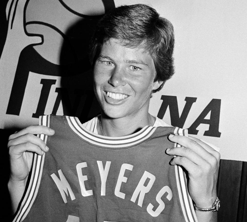 Basketball player Ann Meyers is seen, Sept. 5, 1979.  (AP Photo/Reed Saxon)