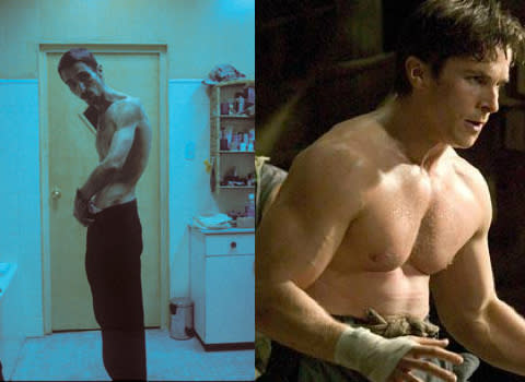 Few stars are as famous for their dramatically yo-yoing weight as Batman star Christian Bale. Bale reportedly got down to 54 kg to play Trevor Reznik in 'The Machinist'. But no one wants to see a superhero movie with an emaciated star so to play Batman Bale packed on a dramatic 35kg of muscle.