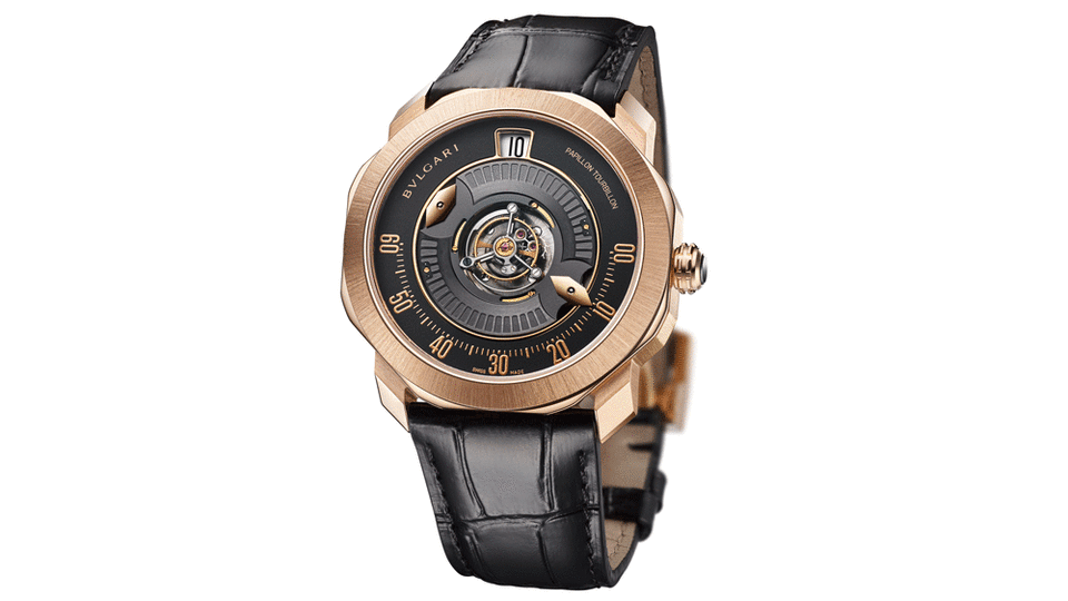 Bulgari Octo Roma Central Tourbillon Papillon - Credit: Bulgari