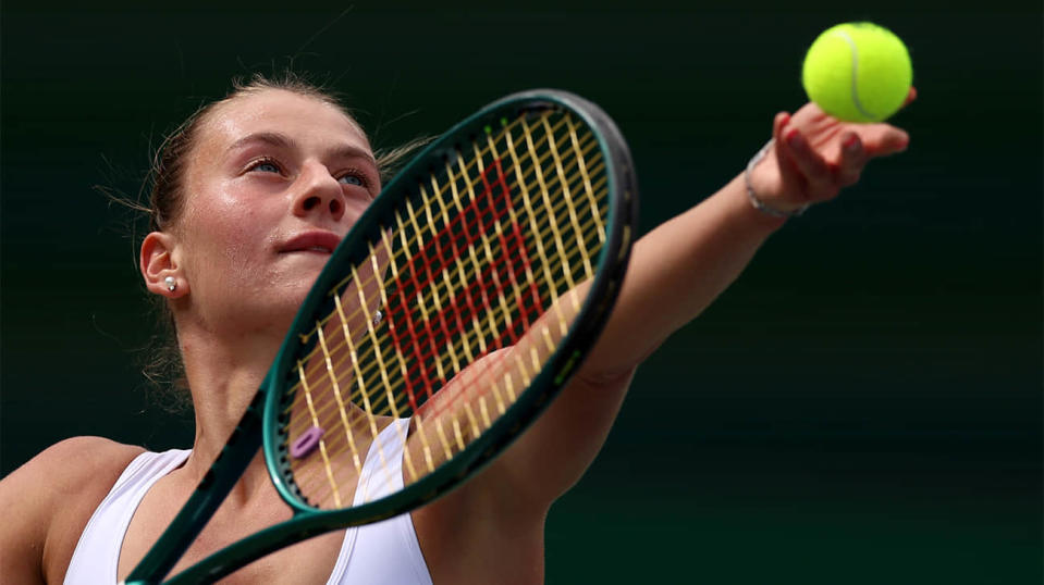 Marta Kostyuk. Stock photo: Getty Images