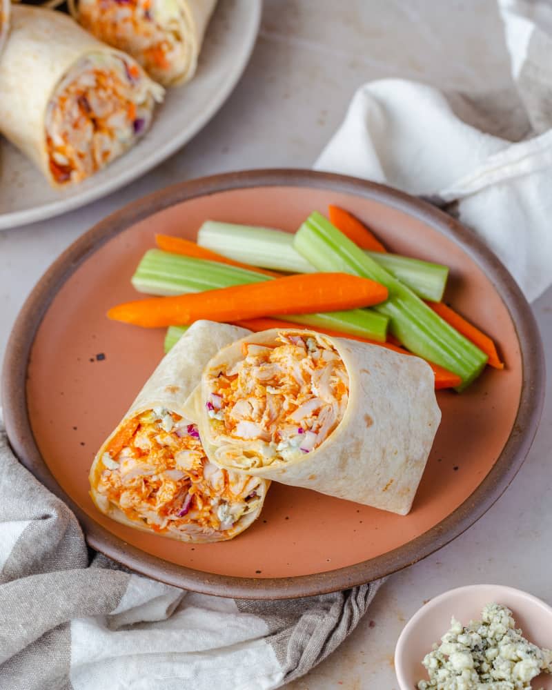 Buffalo Chicken Wraps 