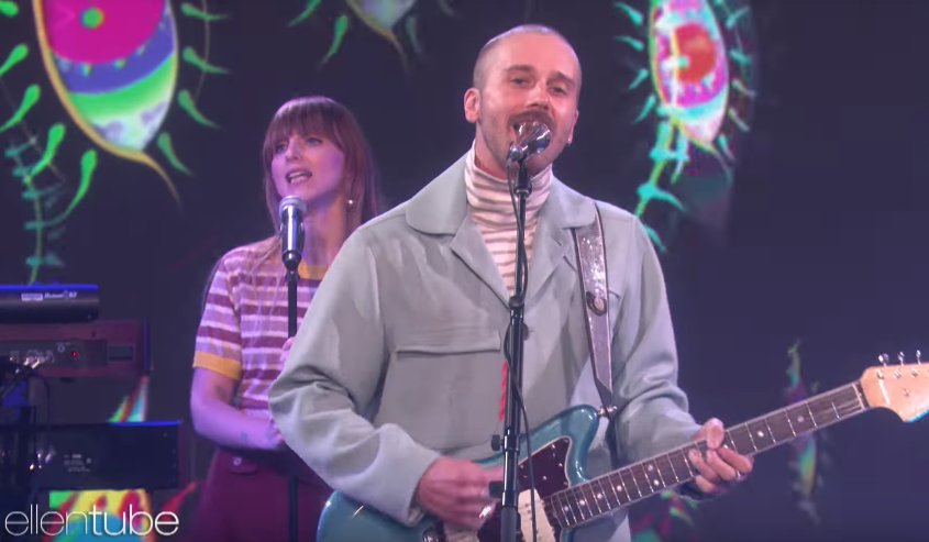 Portugal. the Man perform "Live in the Moment" on The Ellen Show