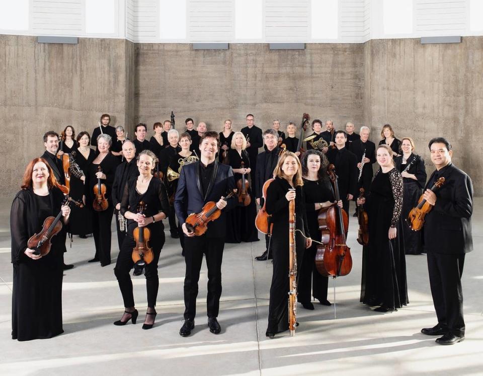 Academy of St Martin in the Fields con Joshua Bell. Foto Benjamin Ealovega/Cortesía Adrienne Arsht Center