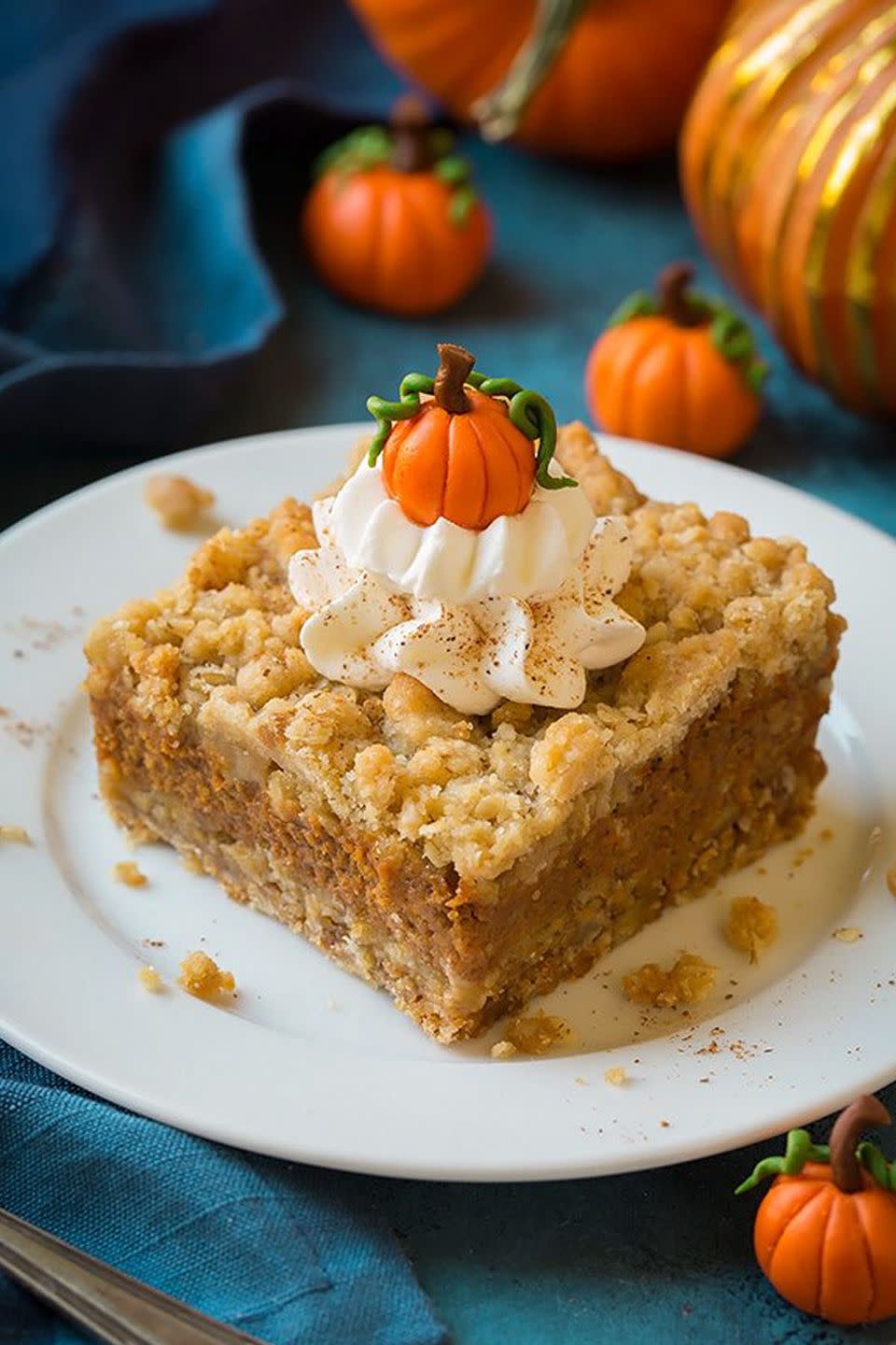 Pumpkin Crumb Bars