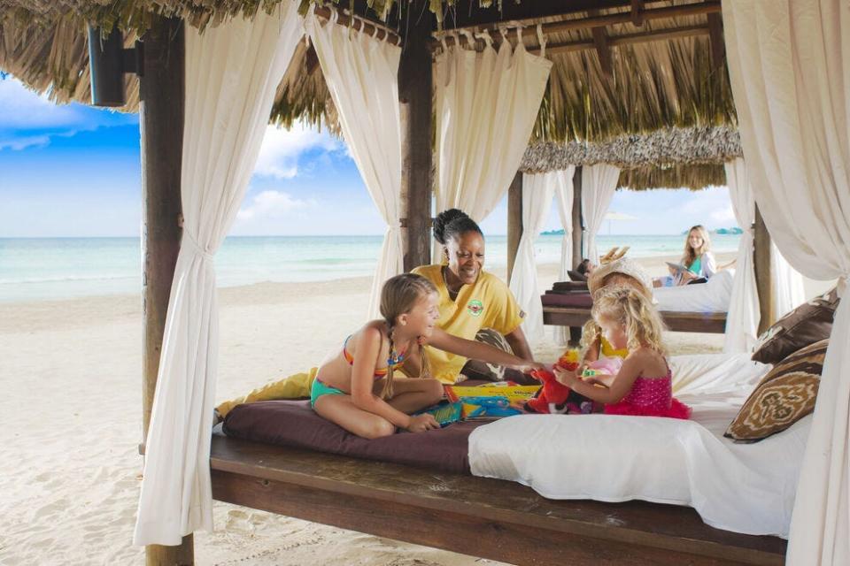 Nannies at Beaches Negril receive specialized training