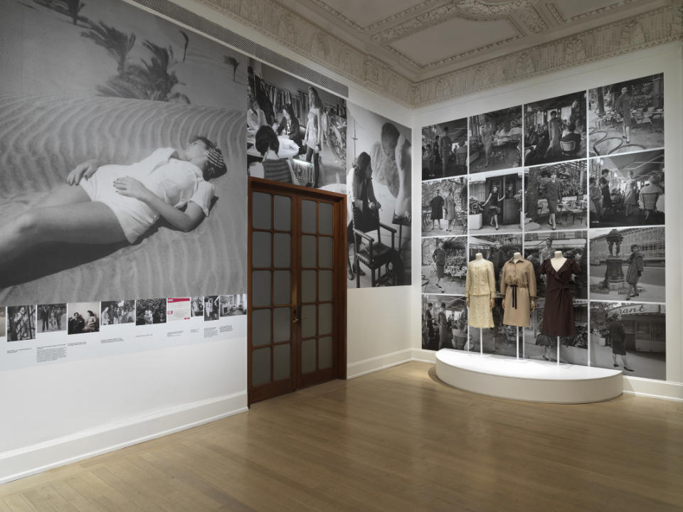 Installation view of "Mood of the Moment: Gaby Aghion and the House of Chloé" at the Jewish Museum, on view from Oct. 13, 2023 through Feb. 18, 2024.<p>Photo: Dario Lasagni/Courtesy the Jewish Museum, NY</p>