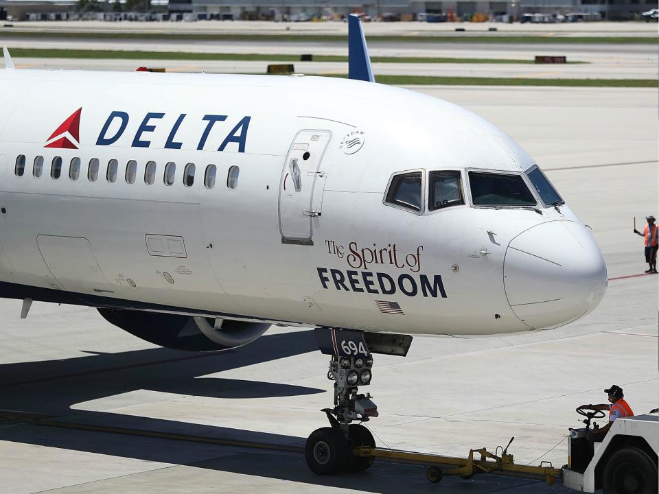 Delta airlines ended its discount for National Rifle Association members: Joe Raedle/Getty Images