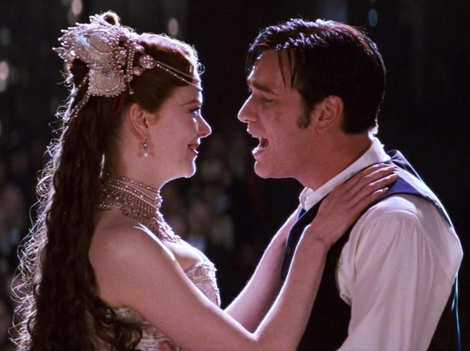 Moulin Rouge movie Nicole Kidman and Ewan McGregor