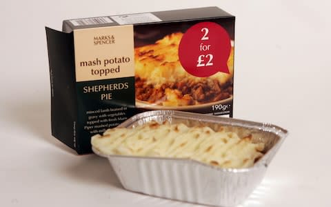 M&S shepherd's pie