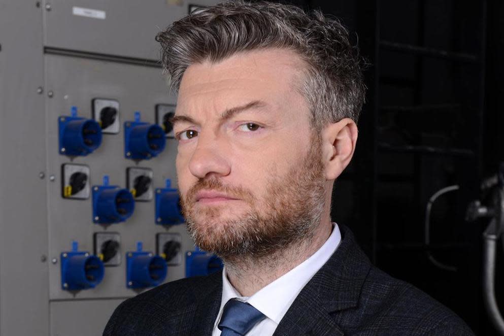 Ban him: Charlie Brooker has hit out at Donald Trump