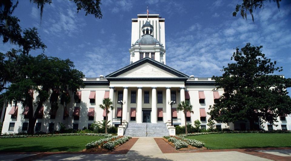Florida Capitol building in Tallahassee.