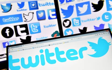 The likes of Facebook and Twitter have been warned they could face tax hikes - Credit: LOIC VENANCE/AFP