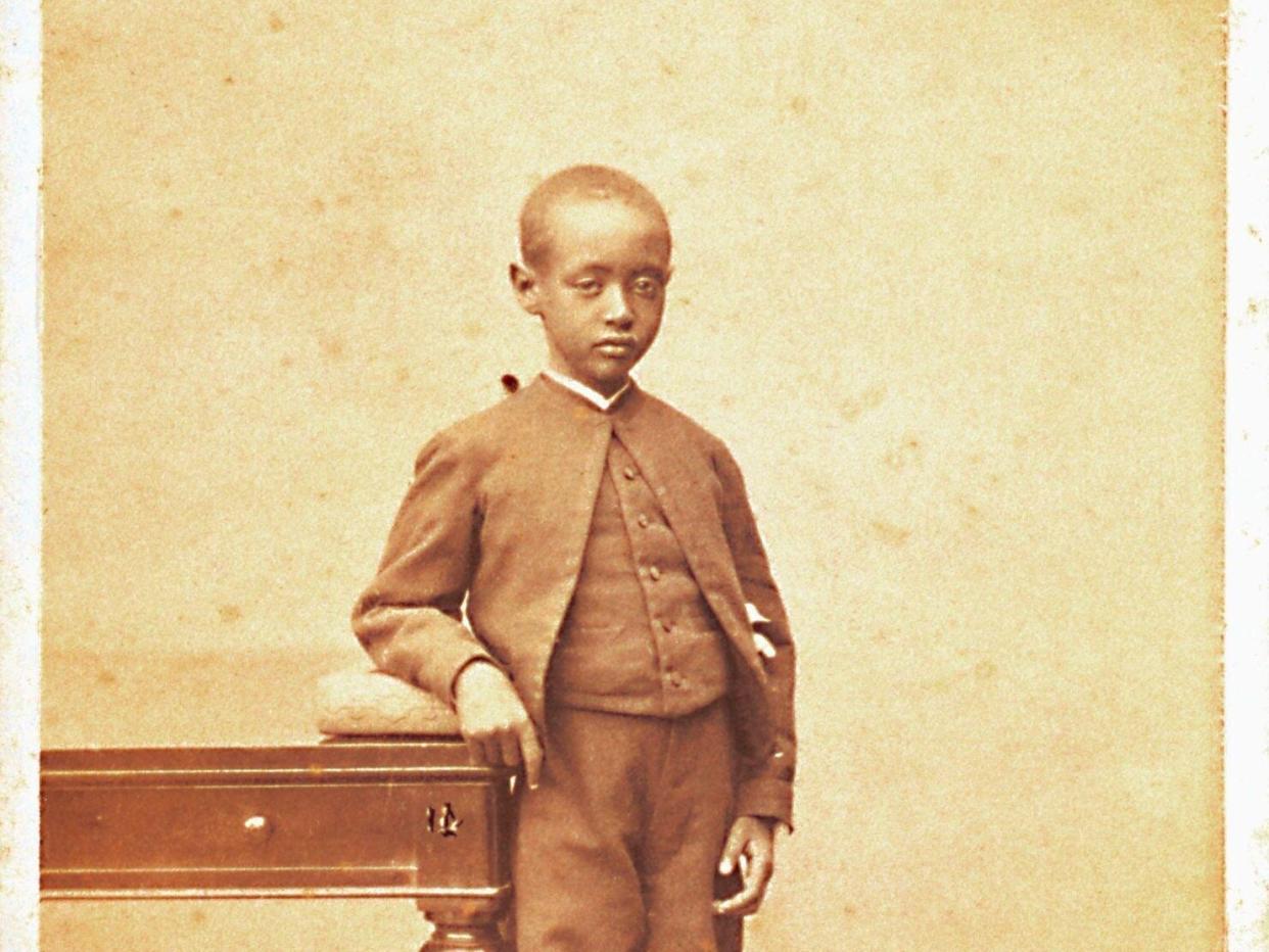 Young Prince Alemayehu