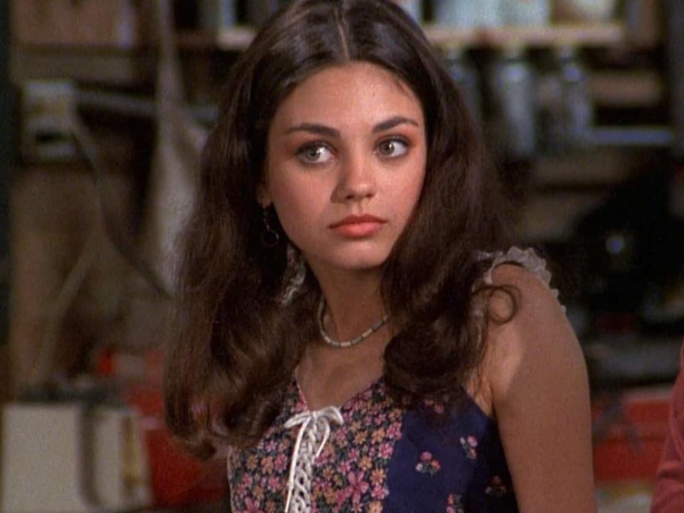 Mila Kunis as Jackie on season one, episode two of "That '70s Show."