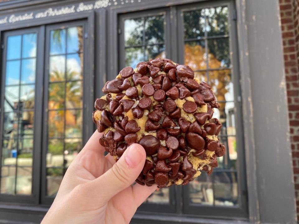 A classic chocolate chip cookie at Gideon's Bakehouse.