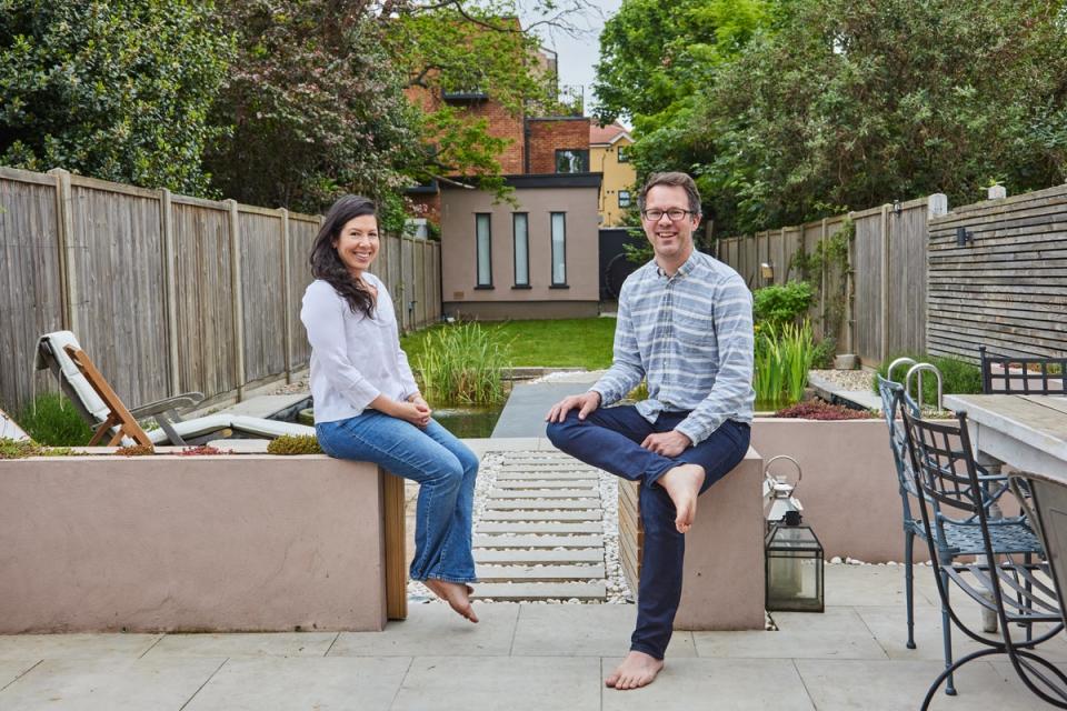 The couple are considering the benefits of a smaller home without a big garden to maintain (Juliet Murphy)