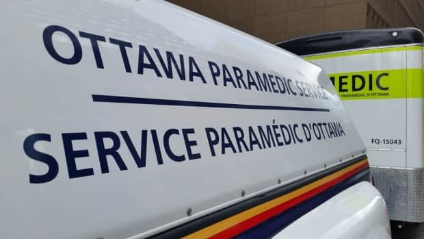 Paramedics say three women and three children were taken to Ottawa hospitals following a two-vehicle crash Saturday afternoon near Constance Bay. (Jean-Sébastien Marier/CBC - image credit)