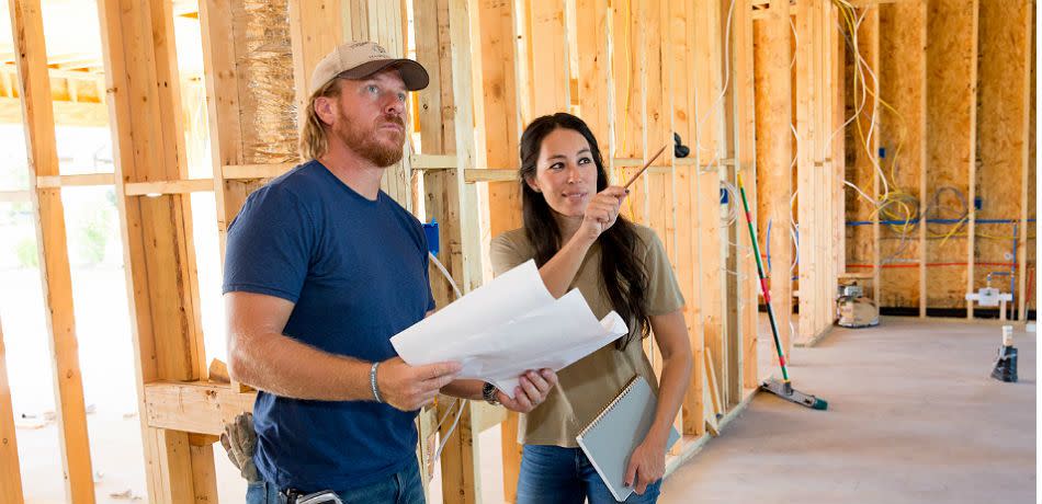 Chip and Joanna Gaines star in Fixer Upper on HGTV.