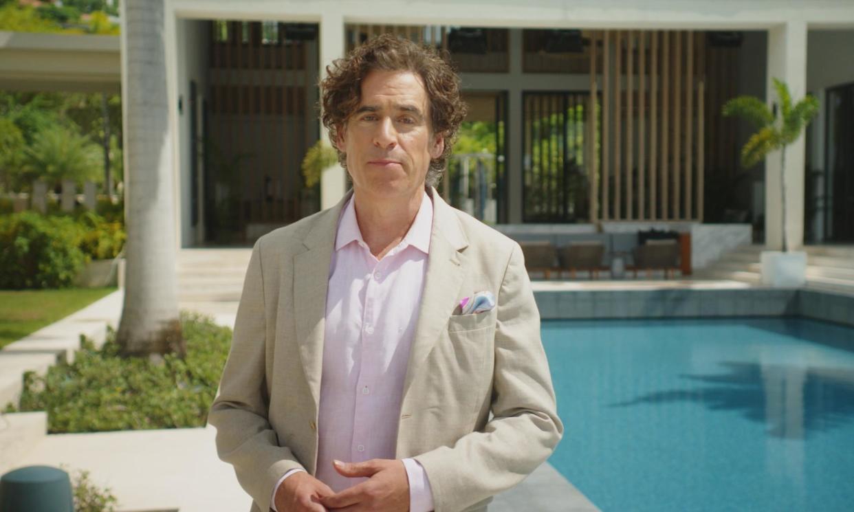 <span>Dad-on-a-cruise vibes … Stephen Mangan in The Fortune Hotel.</span><span>Photograph: ITV</span>