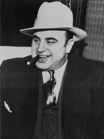 Al Capone, who is credited with the phrase, “You can get more with a kind word and a gun than with just a kind word.” (Photo: Business Wire)