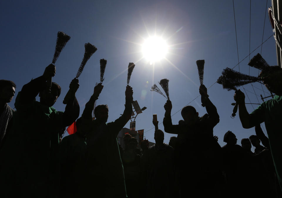 Muharram procession in Herat