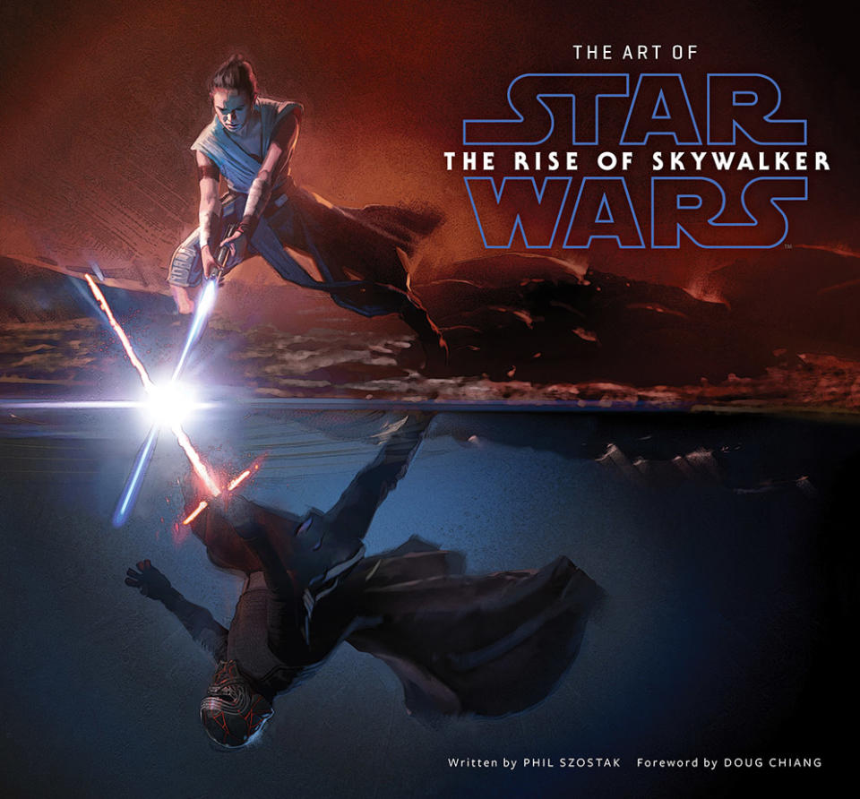 The book cover of 'The Art of Star Wars: The Rise of Skywalker' by Phil Szostak (Photo:  © Abrams Books, 2020; © 2020 Lucasfilm Ltd.)