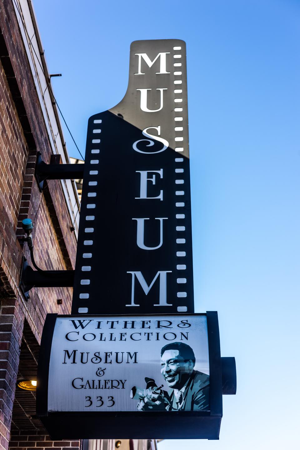 The Withers Collection Museum & Gallery is located at 333 Beale St. and features the work of photographer Ernest C. Withers.