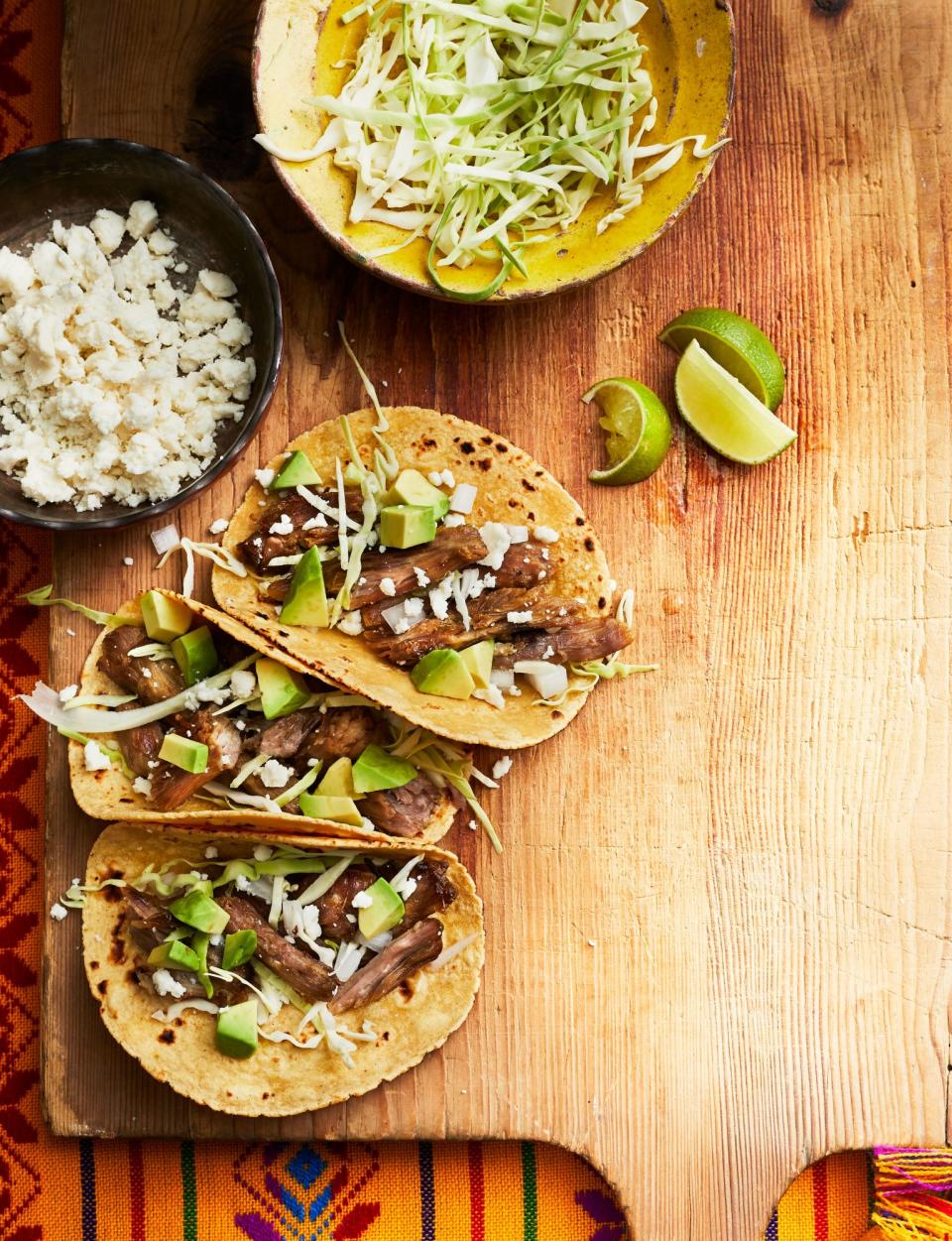 Slow-Cooker Carnitas Tacos