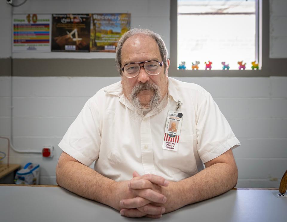 Handout photo of David Hosier, 69, at Potosi Correctional Center, in Potosi, Missouri about 70 miles south of St. Louis. Hosier was executed on June 11.
