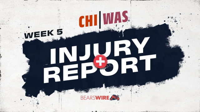 Bears Week 5 injury report: Teven Jenkins a full participant in Tuesday's  walkthrough