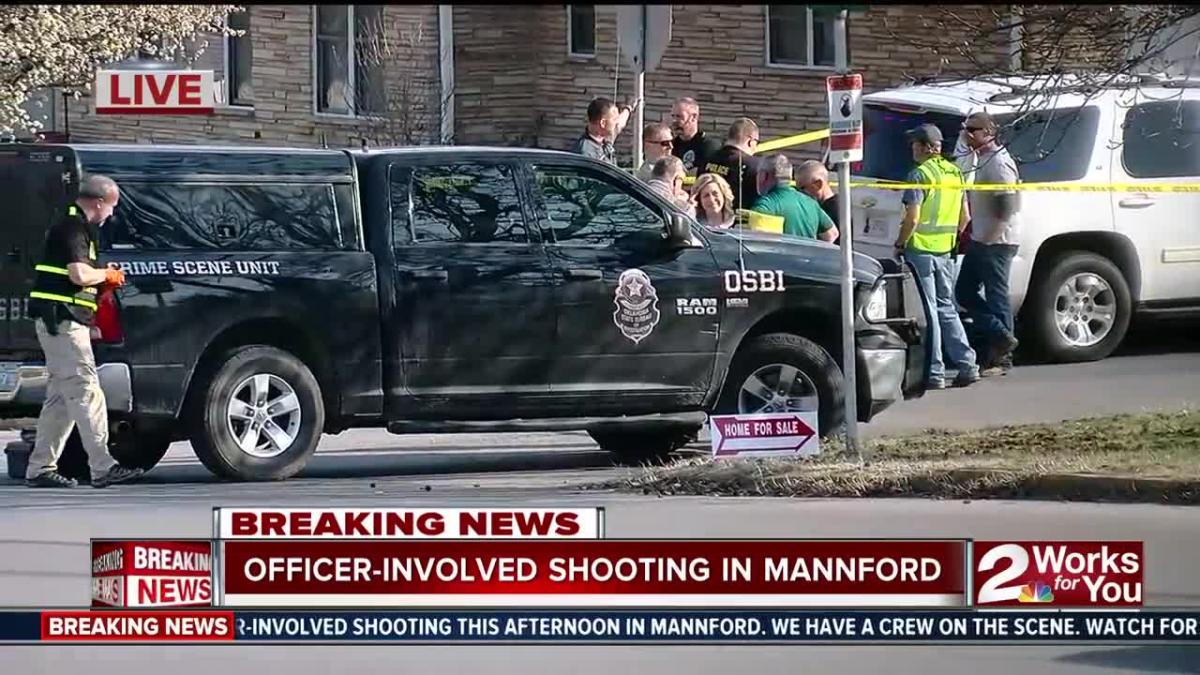 Suspect Killed In Mannford Officer Involved Shooting