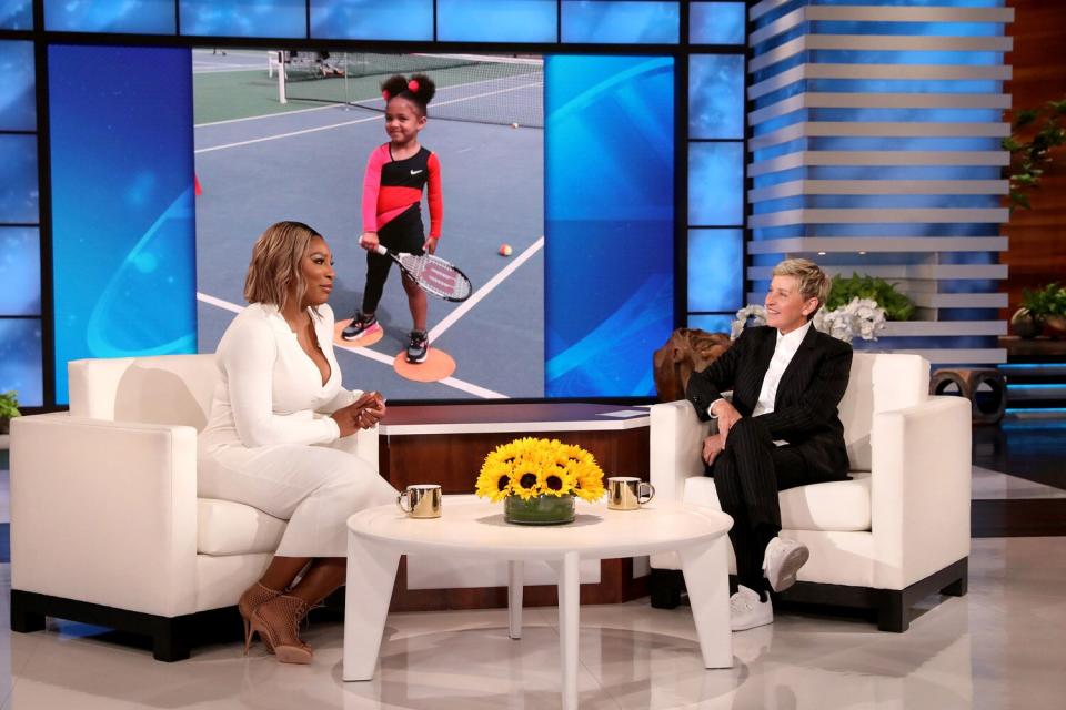 Serena Williams on The Ellen DeGeneres Show