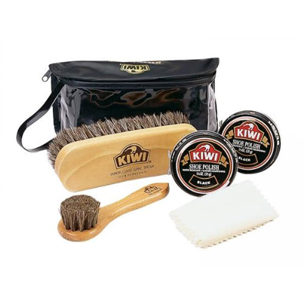 <div class="caption-credit"> Photo by: Amazon</div><b>Kiwi Military Shoe Care Kit, $12.09 <br></b> Shine 'em up!<b><br></b>