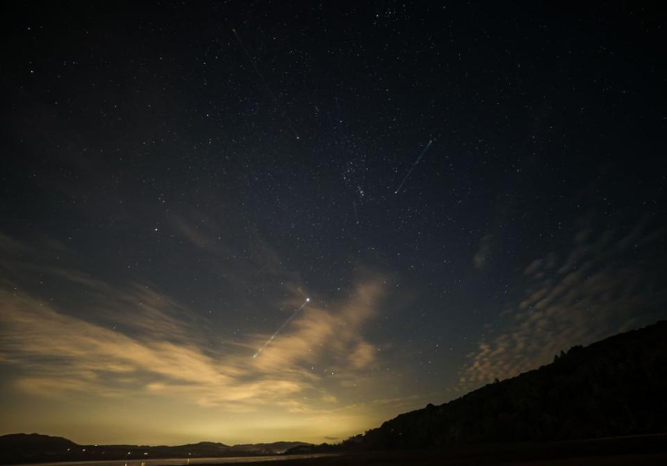 geminid meteor shower in california
