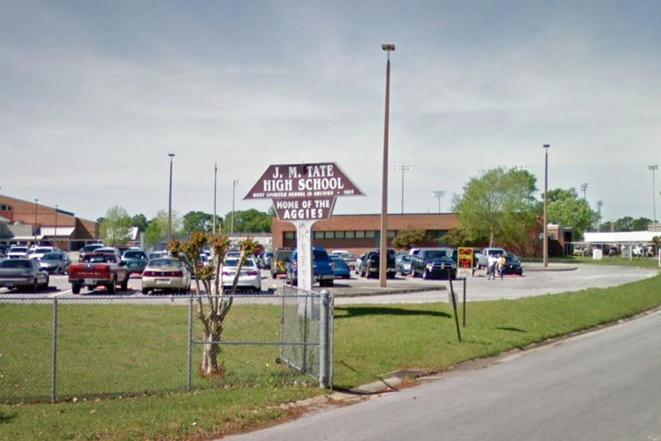 J.M.Tate High School in Catonement, Fla. (Google Maps)