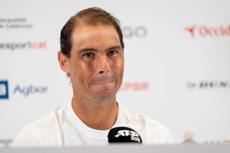 Rafael Nadal, en la última conferencia de prensa