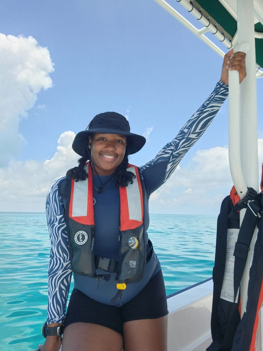 Bria Brooks is majoring in both anthropology and underwater archaeology at the University of West Florida and is senior intern at Florida Public Archaeology Network (FPAN). She'll be part of the FPAN team taking part in a new project in Apalachicola uncovering clues to the area's history and how it's connected to "fugitive slaves" from Pensacola.