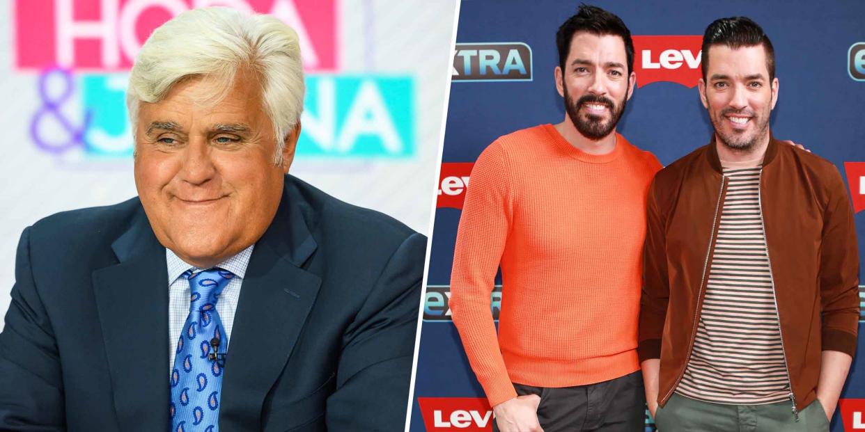 The Property Brothers recall doing home reno with Jay Leno after garage fire: ‘He’s a tough guy’ (Nathan Congleton / TODAY / Jason Mendez / Getty Images)