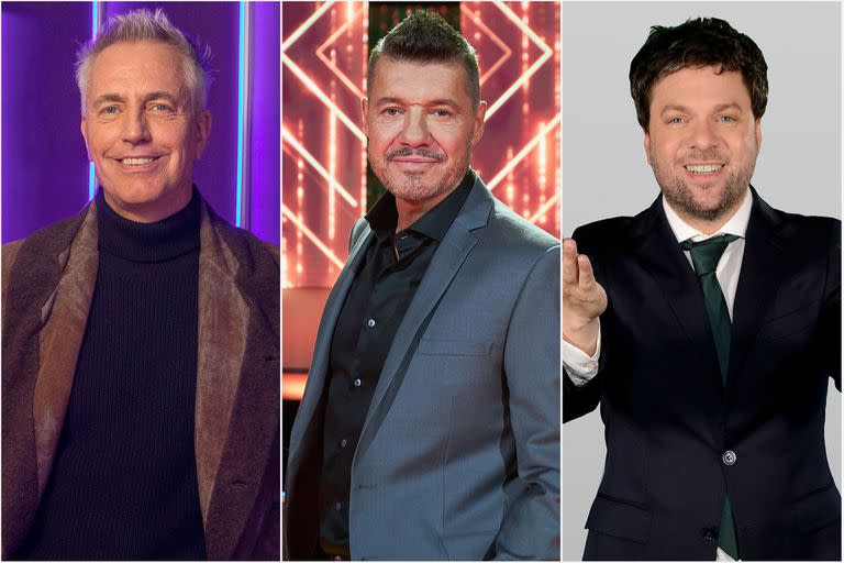 Con La voz argentina, Canta conmigo ahora y Los 8 escalones del millón, los conductores estrella de la televisión se disputan el prime time nocturno