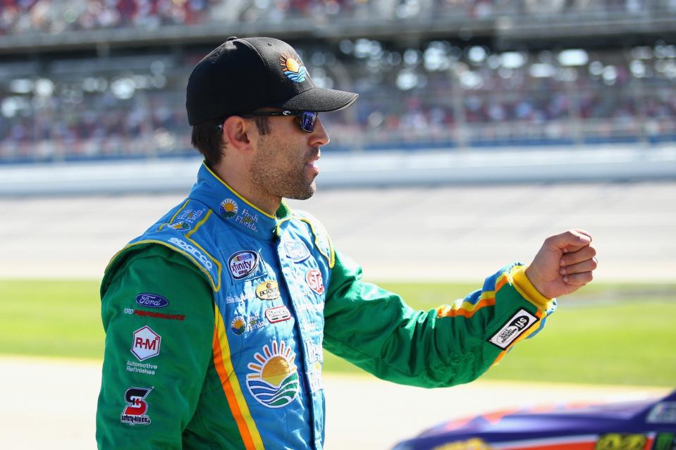 Almirola was 17th in the standings before the penalty. (Getty)