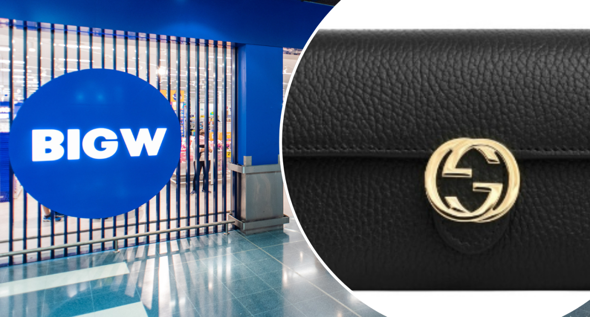 Shoppers flabbergasted after seeing Gucci wallets for sale at Big W: 'Is this real?'